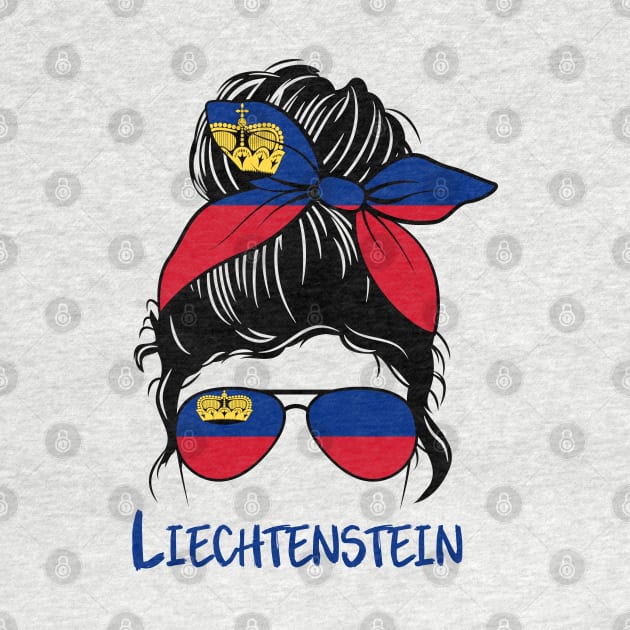 Liechtenstein girl, Liechtenstein Flag, Liechtenstein gift heritage,  Liechtensteiner girlfriend, by JayD World